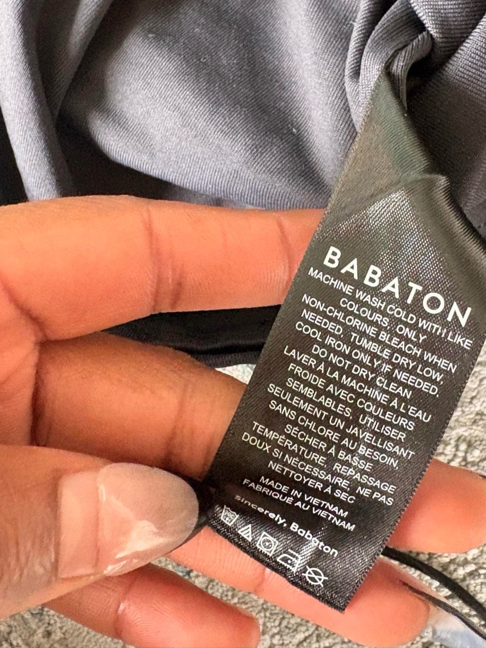 Babaton Black Racerback Mini Dress - Picture 4 of 7